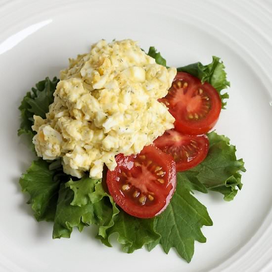 Dill Egg Salad - Recipe photo by Blommi