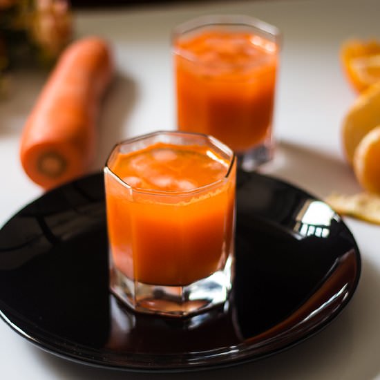 Carrot and Orange Juice - Recipe photo by Akila