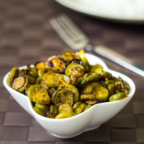 Ivy Gourd Fry - Recipe photo by Akila