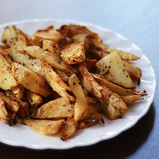 Celery Root French Fries - Recipe photo by whiness
