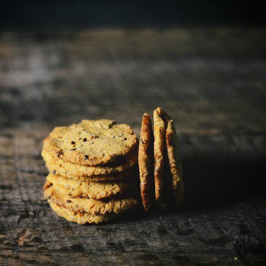 Turmeric Spice-Seed Almond Cookies - Recipe photo by abrowntable