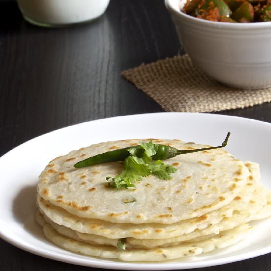 Rice Roti | Angakar Roti - Recipe photo by themagicsaucepan