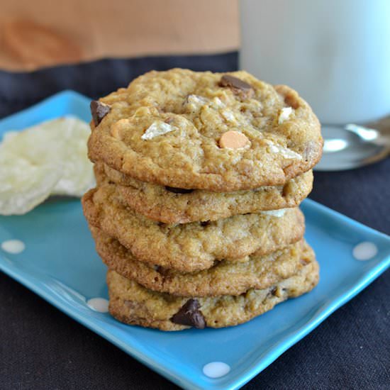 Potato Chip Everything Cookies - Recipe photo by shebakeshere