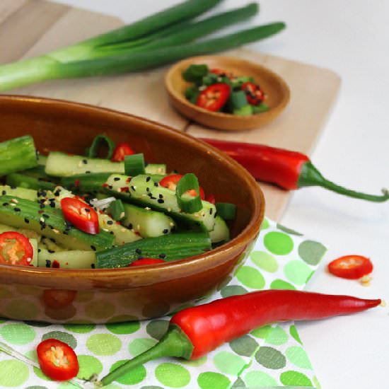 Cucumber Salad - Recipe photo by FingerLickingFood