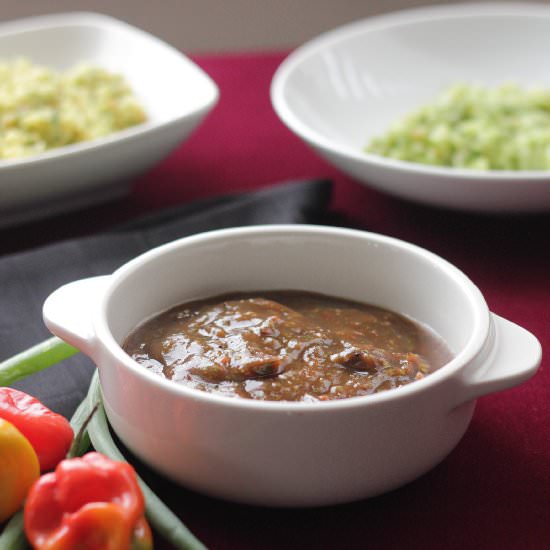 Tamarind Chutney - Recipe photo by tastesspicy