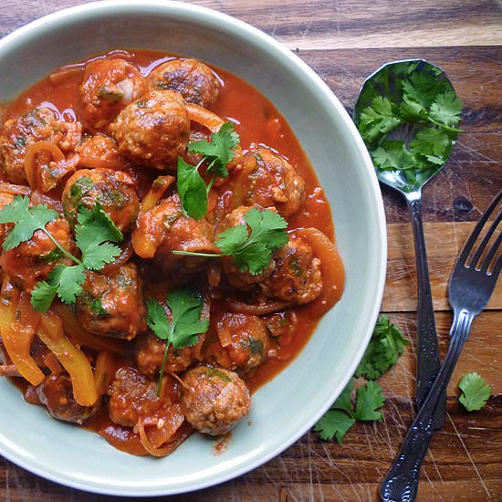 Spicy Pork Meatballs - Recipe photo by Abbes Cooking Antics