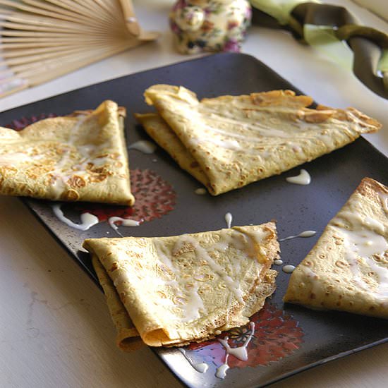 Green Tea Mochi Crepes - Recipe photo by bashfulbao