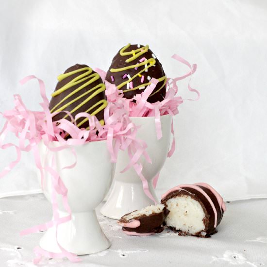 Chocolate Buttercream/Coconut eggs - Recipe photo by ldh