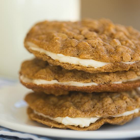 Oatmeal Cream Pies - Recipe photo by browneyedbaker