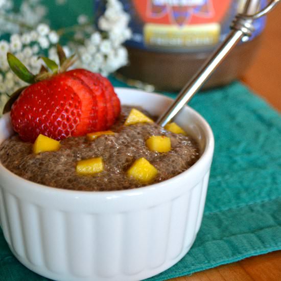 Bhakti Chai Chia Pudding - Recipe photo by bitesnbrews