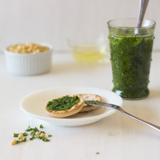 Parsley Pesto - Recipe photo by jessicainthekitchen