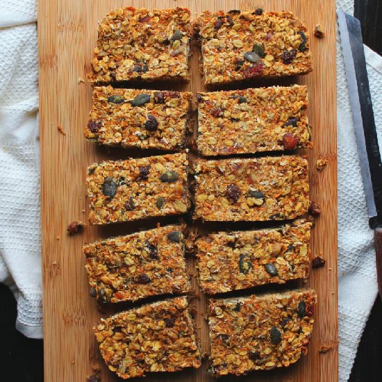 Carrot Cake Breakfast Bars - Recipe photo by happyheartedkitchen
