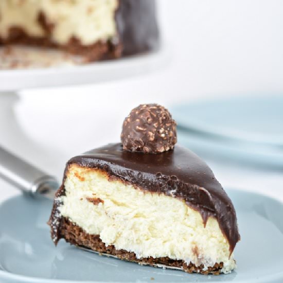 Nutella & PB Cheesecake - Recipe photo by Diva Eats World