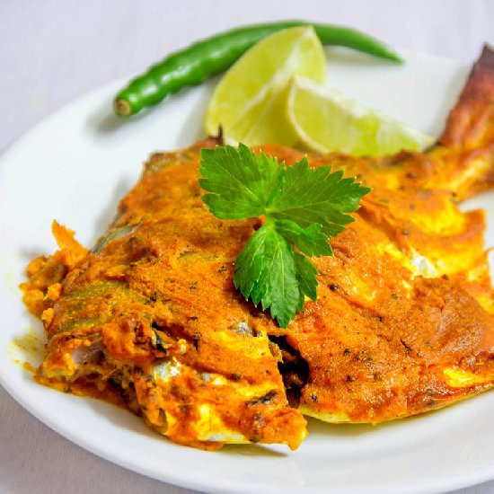 Tandoori Pomfret - Recipe photo by Priyanka DK
