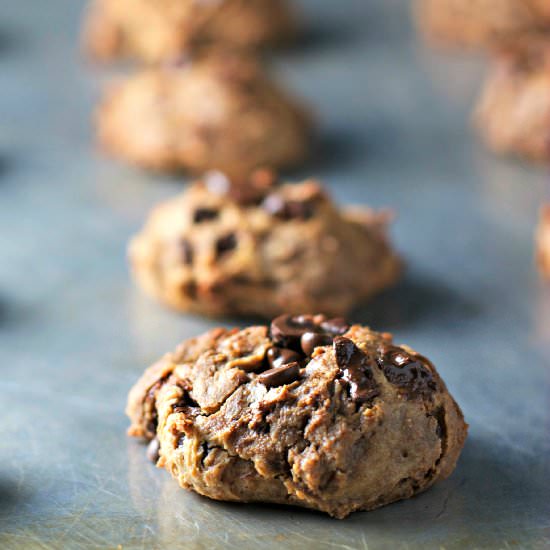 Chickpea Chocolate Chip Cookies - Recipe photo by crissy0316