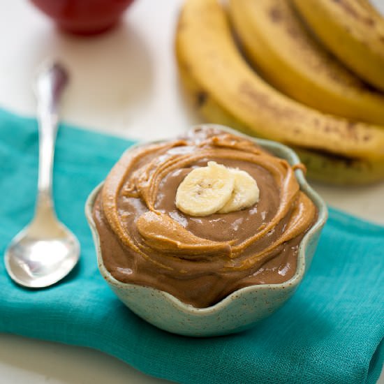 PB Chocolate Bowl - Recipe photo by LunchboxBunch