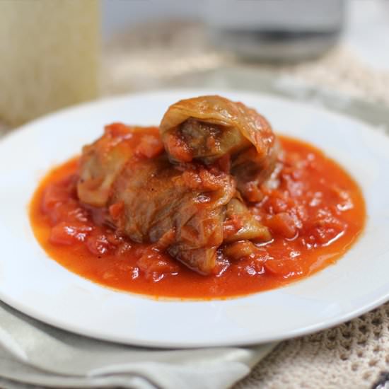 Passover Stuffed Cabbage - Recipe photo by busyinbrooklyn