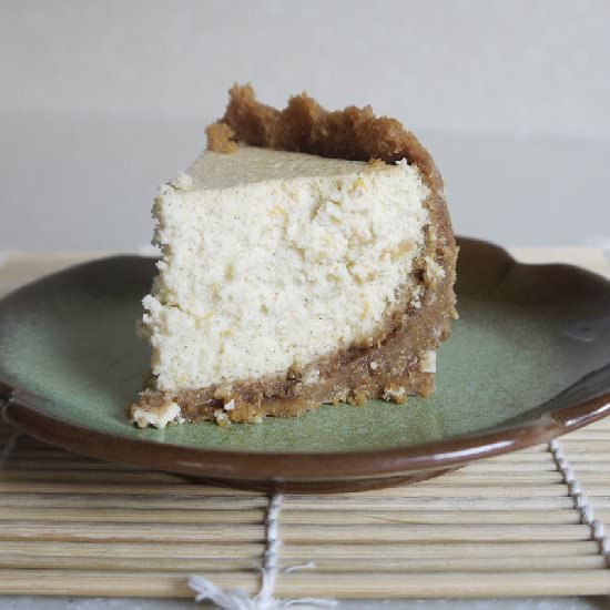 Fresh Chevre Cheesecake - Recipe photo by Morgan Crumm
