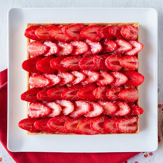 Strawberry Tart - Recipe photo by NowimaCook