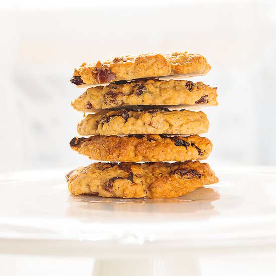 Oat cookies with dried fruits - Recipe photo by Sandra bakes a party