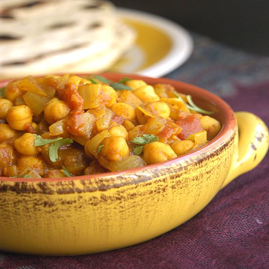 Homemade Chana Masala - Recipe photo by bashfulbao
