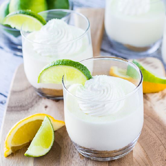 Lime Cheesecake Parfaits - Recipe photo by Deliciously Sprinkled