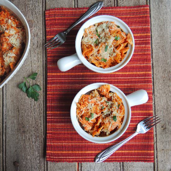 Chicken Parmigiana Pasta Casserole - Recipe photo by Cooking Creation