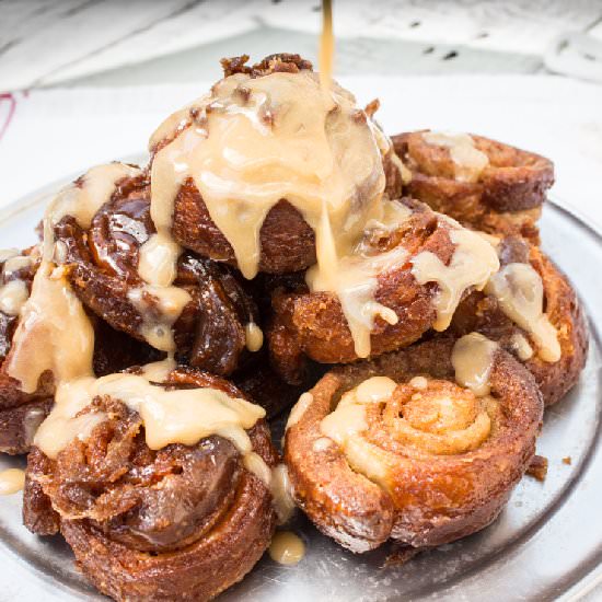 Cinnamon Sticky Buns - Recipe photo by SouthernFATTY