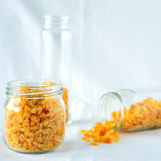 Candied Orange Peel - Recipe photo by jo.