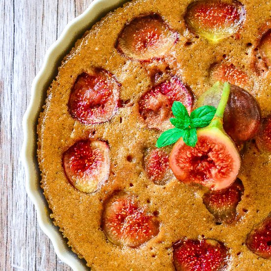 Brown Sugar Fig Microwave Cake - Recipe photo by From the Kitchen of Sara