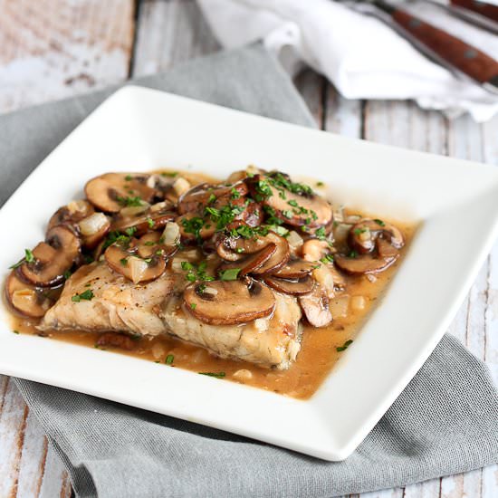 Baked Fish Marsala - Recipe photo by cookin canuck