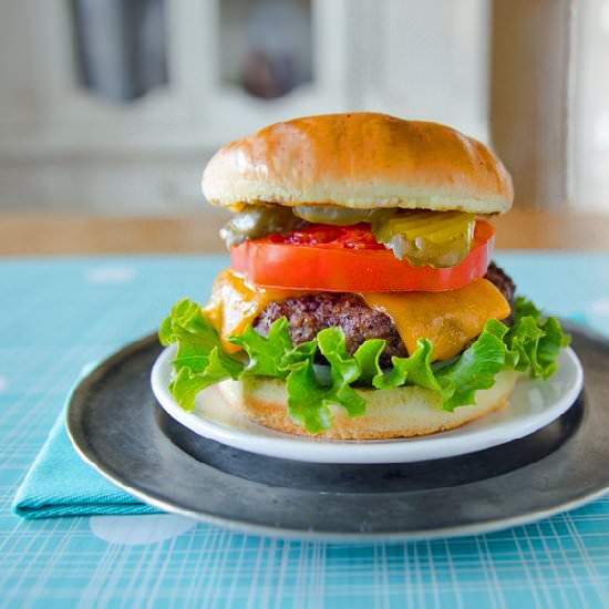 Kobe Beef Burgers - Recipe photo by maryobrien