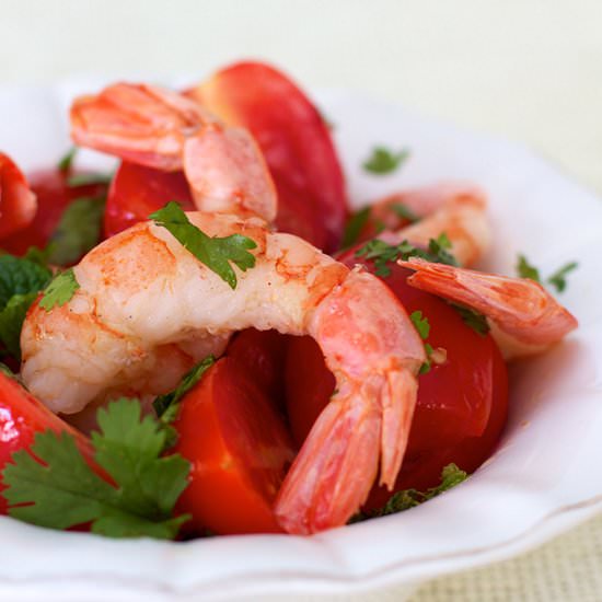 Spicy Thai Shrimp Salad - Recipe photo by Shadesof Cinnamon