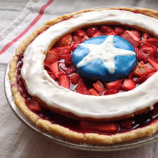 Captain America Pie - Recipe photo by DarlingApartment