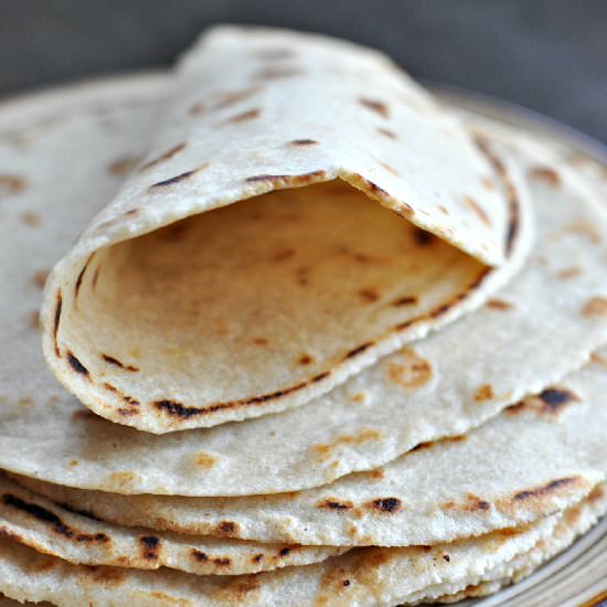 Grain-Free & Vegan Soft Tortillas - Recipe photo by Allergy Free Alaska