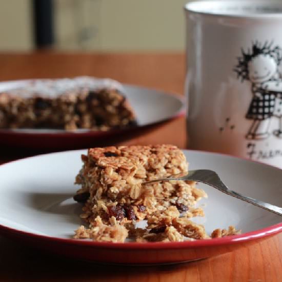 Healthy Flapjacks - Recipe photo by catcookies