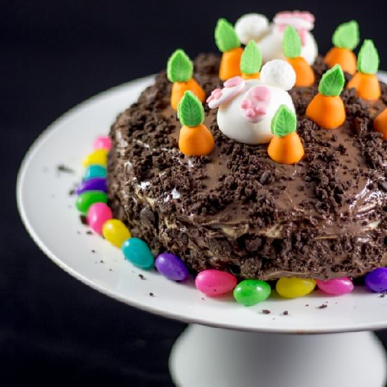 Nutella Crepe Cake for Easter - Recipe photo by roxyskitchen