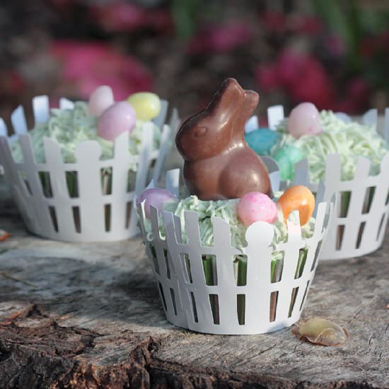 Cadbury Egg Stuffed Cupcakes - Recipe photo by stuffedinthemiddle