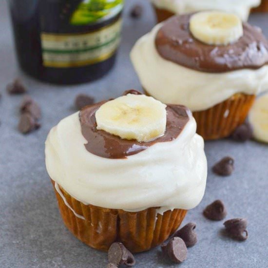 Bailey's Irish Banana Cupcakes - Recipe photo by Sugar Dish Me