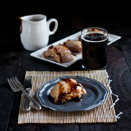 Orange Chili Porter Glazed Skillet - Recipe photo by TheBeeroness