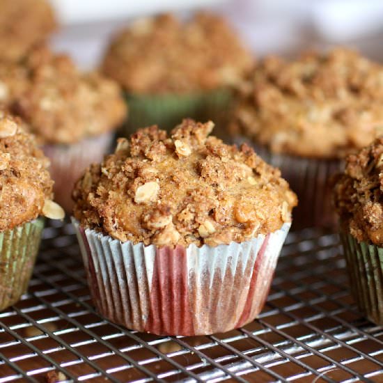 Apple and Walnut Muffins - Recipe photo by JohannaGGG