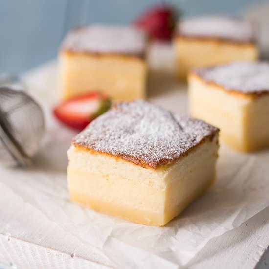 Magic Custard Cake - Recipe photo by bakenoir