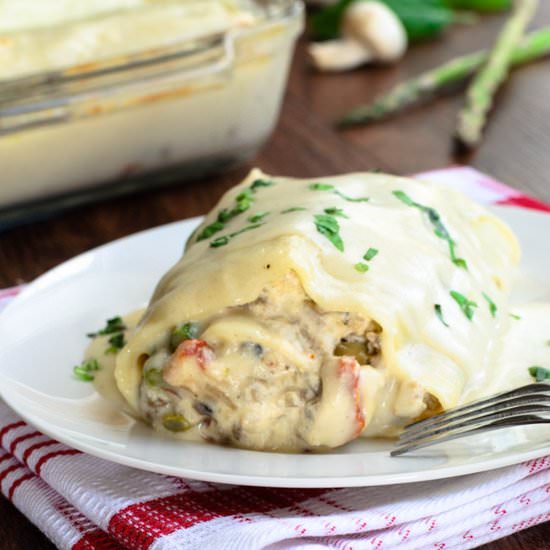 Springtime Lasagna Rollups - Recipe photo by The Spice Kit Recipes