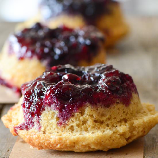 Upside Down Blueberry Muffin - Recipe photo by culinarymamas
