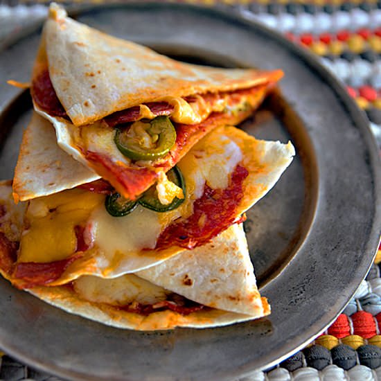 Spanish Chorizo Quesadilla - Recipe photo by maryobrien