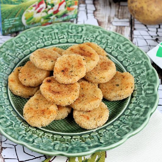 Cheesy Ranch Potato Croquettes - Recipe photo by Blommi