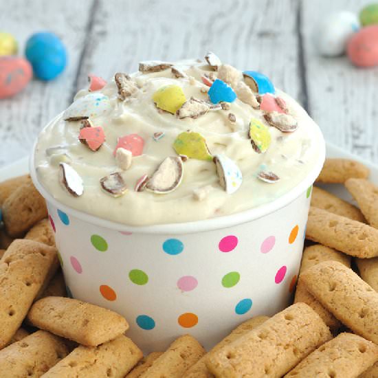 Malted Milk Easter Dip - Recipe photo by diprecipes