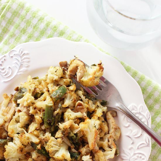 Cheesy Cauliflower Au Gratin - Recipe photo by La Casa de Sweets