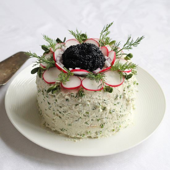 Swedish Smörgåstårta - Recipe photo by Elegantlyvegan