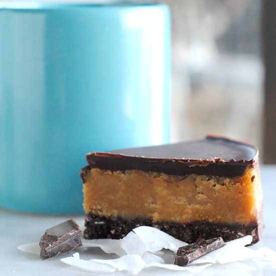 Vegan Nanaimo Bar Pie - Recipe photo by TheBlenderist